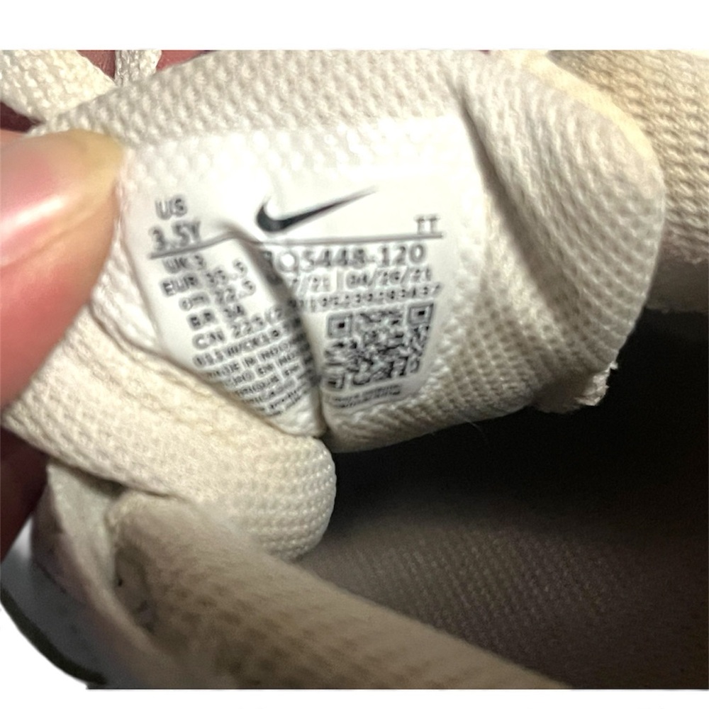 Nike Court Borough 2 Low White Dark Beetroot - Picture 16 of 16